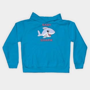 Kawaii Baby Shark Kids Hoodie